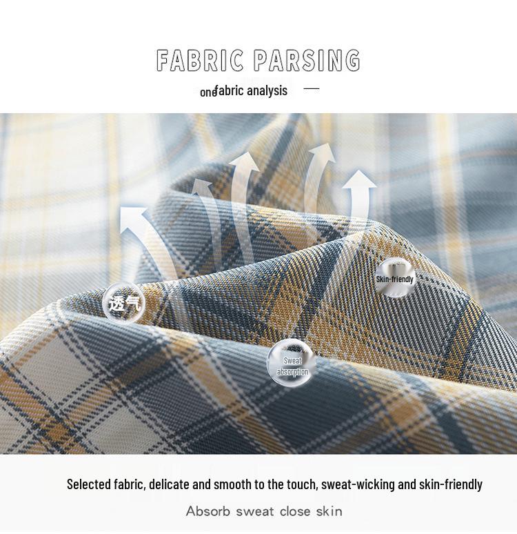 2025 Unisex Retro Plaid Long-Sleeve Shirt - Summer Casual Loose Fit