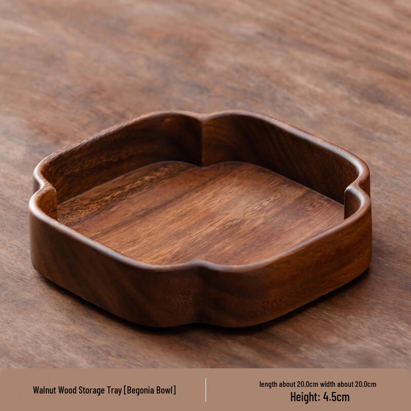 Xidian Solid Wood Fruit Plate & Storage Tray