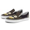 Vans Slip-On Series Variant Daisy Print Casual Low-Top Skate Shoes Unisex Sneakers Black Multicolor VN0A33TB9FV