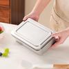 Stainless Steel Tiramisu Mousse Cake Mold with Lid