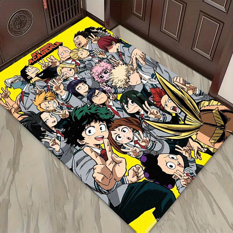 Anime Hero Academia Carpet Rug for Living Room Bedroom Home Sofa Decoration,Kids play Non-slip Floor Mat