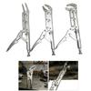 Steel Long Reach Pliers Set Comprising Needle Nose and Round Nose Types for Flexible Automotive Maintenance