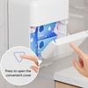 Bathroom Tissue Storage Box Large Capacity Plastic Waterproofed Design Wall Mounted For Bathrooms