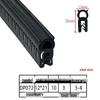 Customizable EPDM U-Shaped Rubber Sealing Strip for Electrical Cabinets and Car Doors