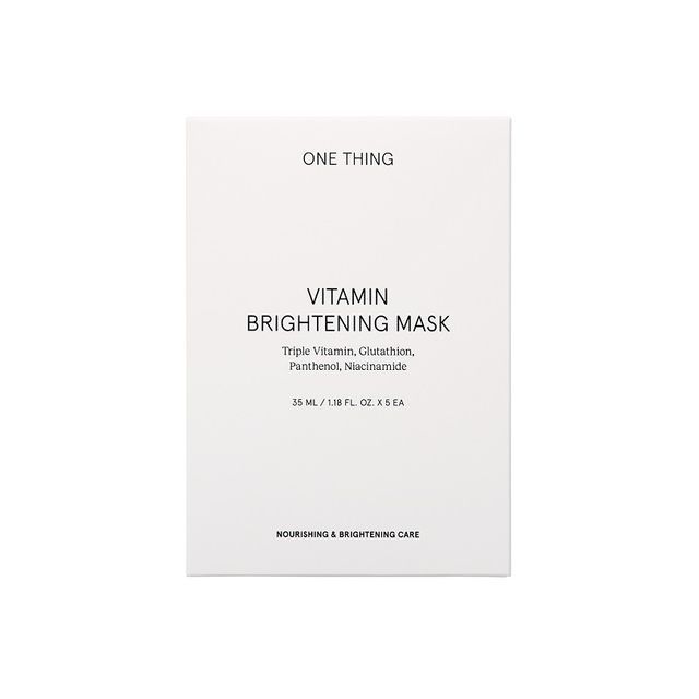 ONE THING Набор масок для осветления с витаминами 35ml x 5 sheets