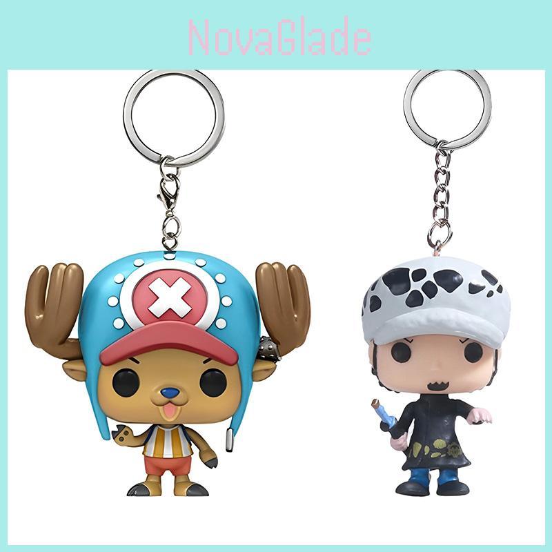 Pop Nejprodávanější One Piece Luffy Anime Pvc Klíčenka Hračka Dárek Velkoobchod