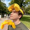 Creative Uv Protection Hand Palm Sun Visor Hat Funny Novelty Hands Sun Shade Headband For Outdoor, Party, Beach, Po Props