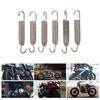 6pcs Motorcycle Exhaust System Muffler Springs Stainless Steel 65mm Length Universal Muffler Exhaust Springs Stretch Spring Hook