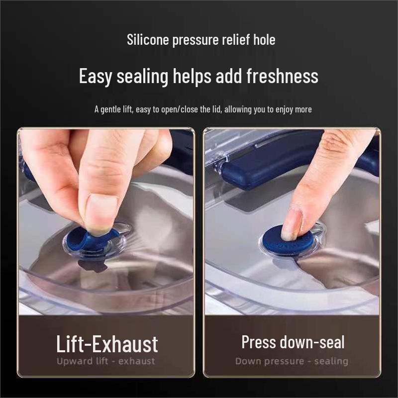 316 Stainless Steel Airtight Food Storage Container with Lid & Handle, Refrigerator-Safe Bento Box