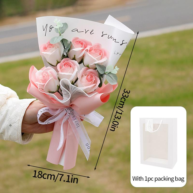 

Вечный букет из мыльных роз Искусственный букет цветов Букет на выпускной Подарок для гостей на свадьбе Подарки для девушки Подарки на День матери