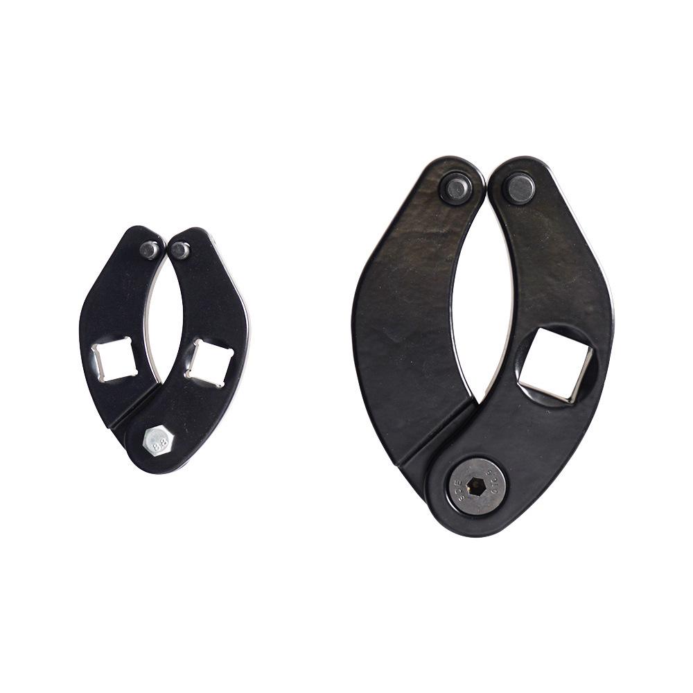 Large and Small Adjustable Gland Nut Wrench Set for Motorcycle Hydraulic Cylinders (1266 & 7463)