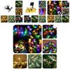 Stunning 20 Led Solar Powered Dragonfly And Butterfly String Lights For Garden Decor