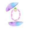 Soaking In Water To Hatch Mermaid Toys, Colorful Seashell Girl Princess Bracelet Blind Box, Expanding and Expanding Creativity