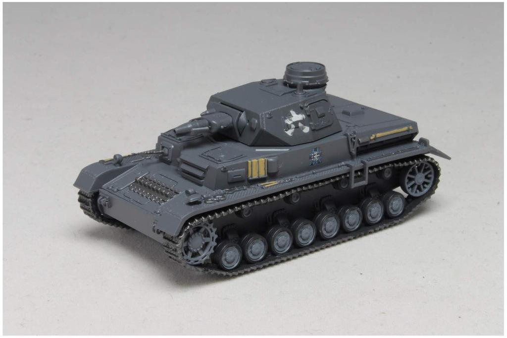 Platts Girls Panzer Tenohira Senshado Collection 4 Tank D Type When Anko Team Found Scale Painted Complete Product & No. 1/72 GPC72-15