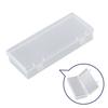 Plastic Case Storage Box Cosmetics Cover Craft Earring Holder Clear Container Jewelry Making Organizer Stationery