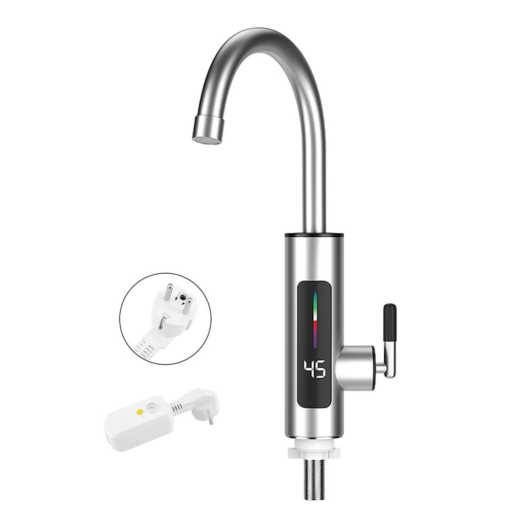 Efficient Electric Heating Tap with Clear Temperature Display Internal Heating Water Pipe Tap Convenient Water Fault