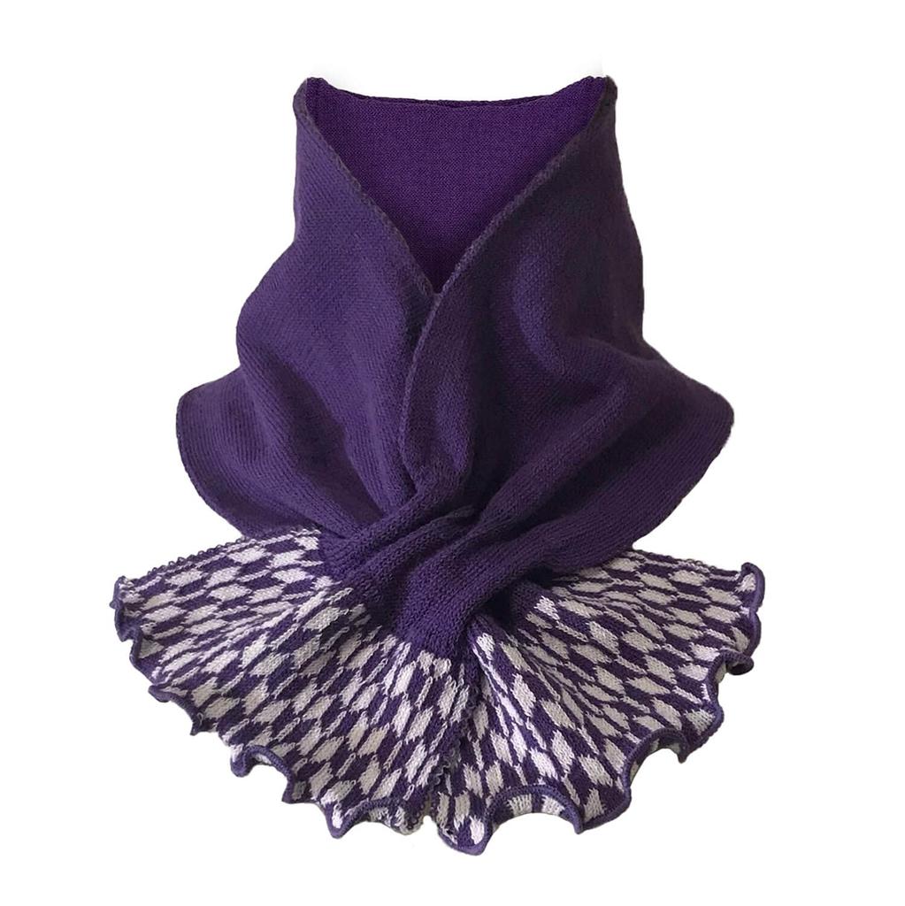 Made in Arrow Pattern Neck Cooler with Ice Heatstroke Prevention Japan, Packs, Insertable, Cooling, Moisture-Wicking, Quick-Drying, (Purple)