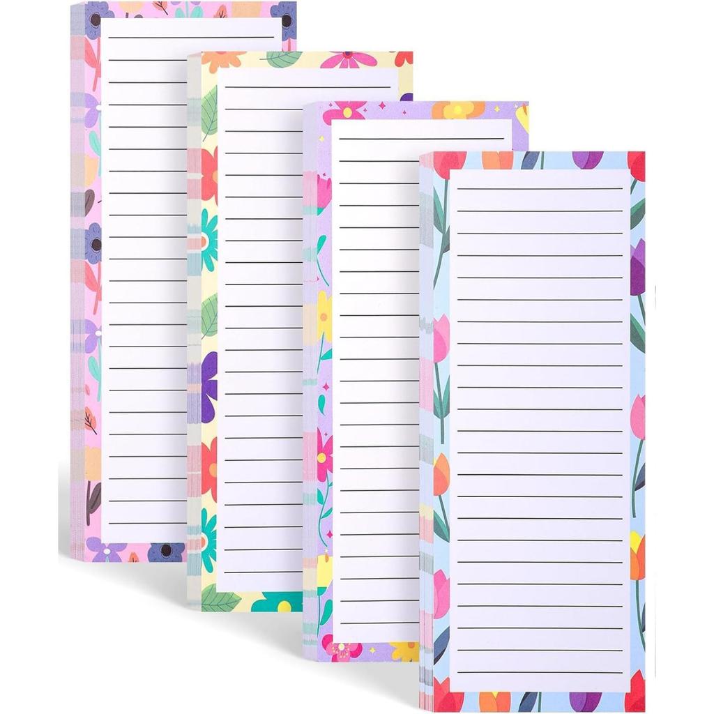 Charming Fruit Magnetic Memo Board: Tearable Sticky Notes for Fridge