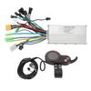 36V 48V 60V 500W 28A Controlador de Velocidade Brushless Kit Controlador de Onda Senoidal com Instrumento para