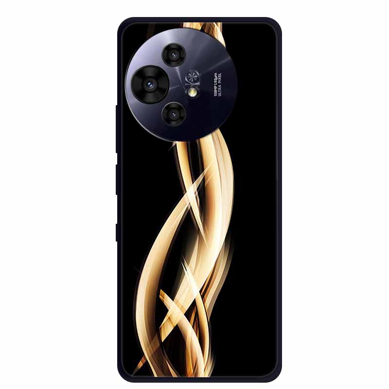 Pro pouzdro na telefon TCL 50 Pro NxtPaper Černé silikonové měkké TPU pouzdro Pro TCL 50 Pro NxtPaper 5G Zadní kryt Pouzdro 6.8" Coque Odolné proti nárazům