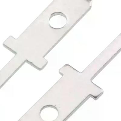 50pcs 2.8 Inserts Plug Spring Terminal PCB Solder Lug Thickness 0.8mm One Legs ,PCB Welding Sheet
