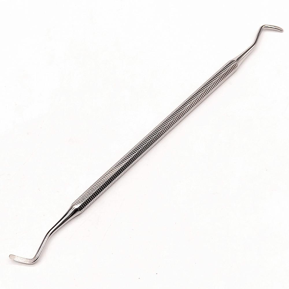 

Стоматологический сепаратор десны из нержавеющей стали, разделитель десны, инструмент для ретракции десны, инструмент для удаления зубного камня, инструмент для удаления зубного камня 1 piece