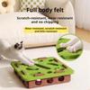 Interactive Puzzle Maze Felt Box for Cats Fun Pet Toyfor Indoor Kittens Adult Cat Puzzle Box Boredom Relief Toys