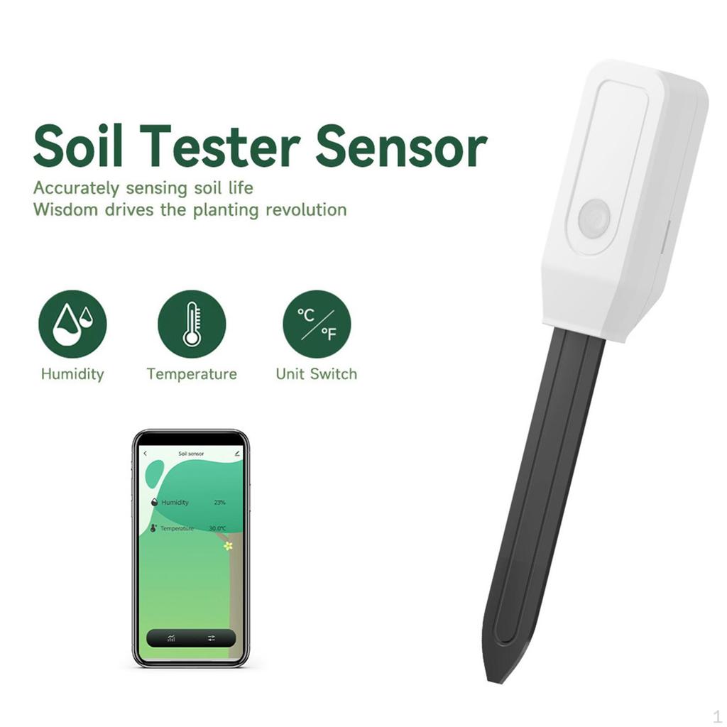 Soil Tester Sensors Accurate Compact Easy to Use Multifunctional Humidity Moisture for