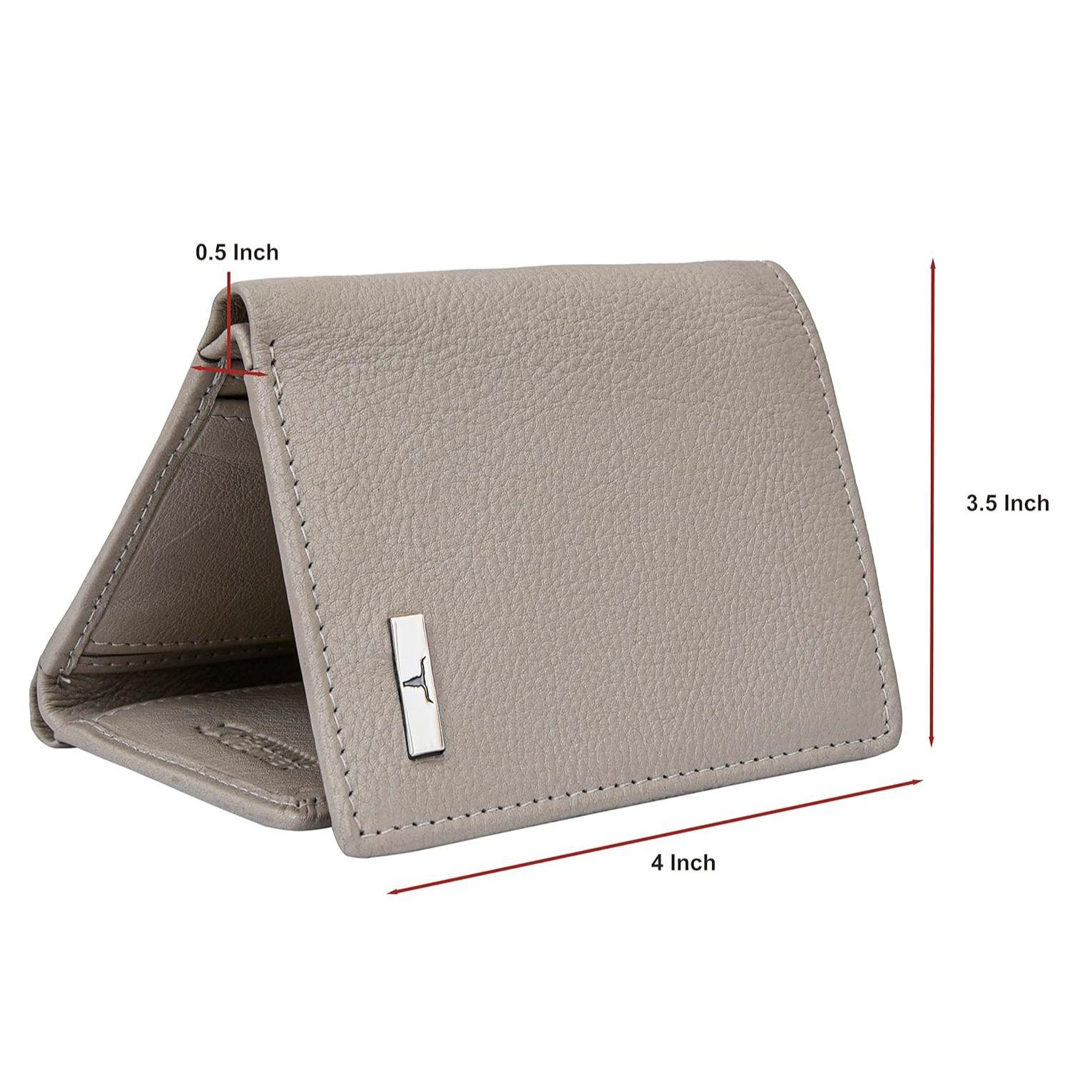 Мужской кожаный кошелек Travis Sand — фото 6