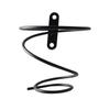 Modern Iron Wall Wine Rack With Hollow Design For Home Decor And Storage