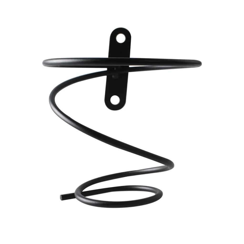Modern Iron Wall Wine Rack With Hollow Design For Home Decor And Storage