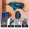 12V Cordless Electric Screwdriver Dual Speed 28N.m Wireless Drill Driver 1/4" Chuck Hit Power Tool Household Repairing Tool