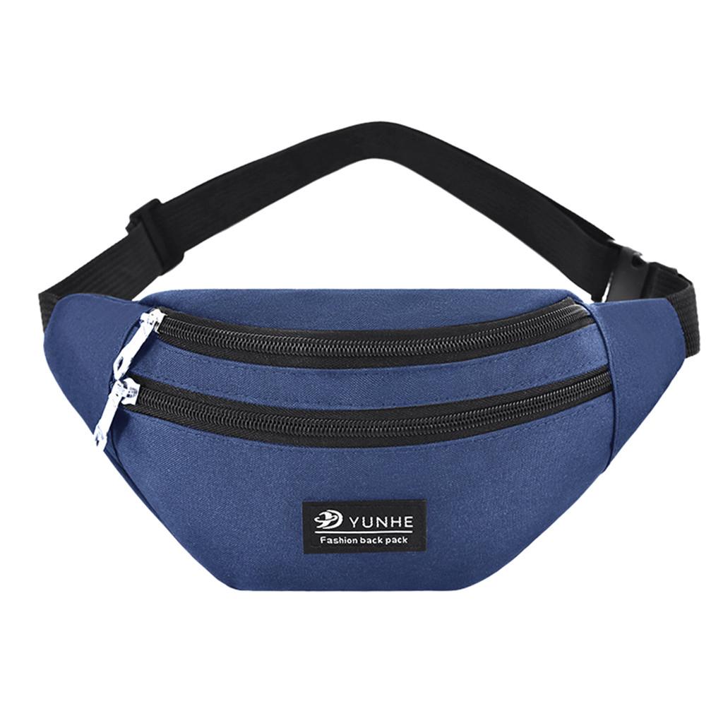 2019 New Fashion Casual Pocket Outdoor Sports Skulderveske Unisex Messenger Bag