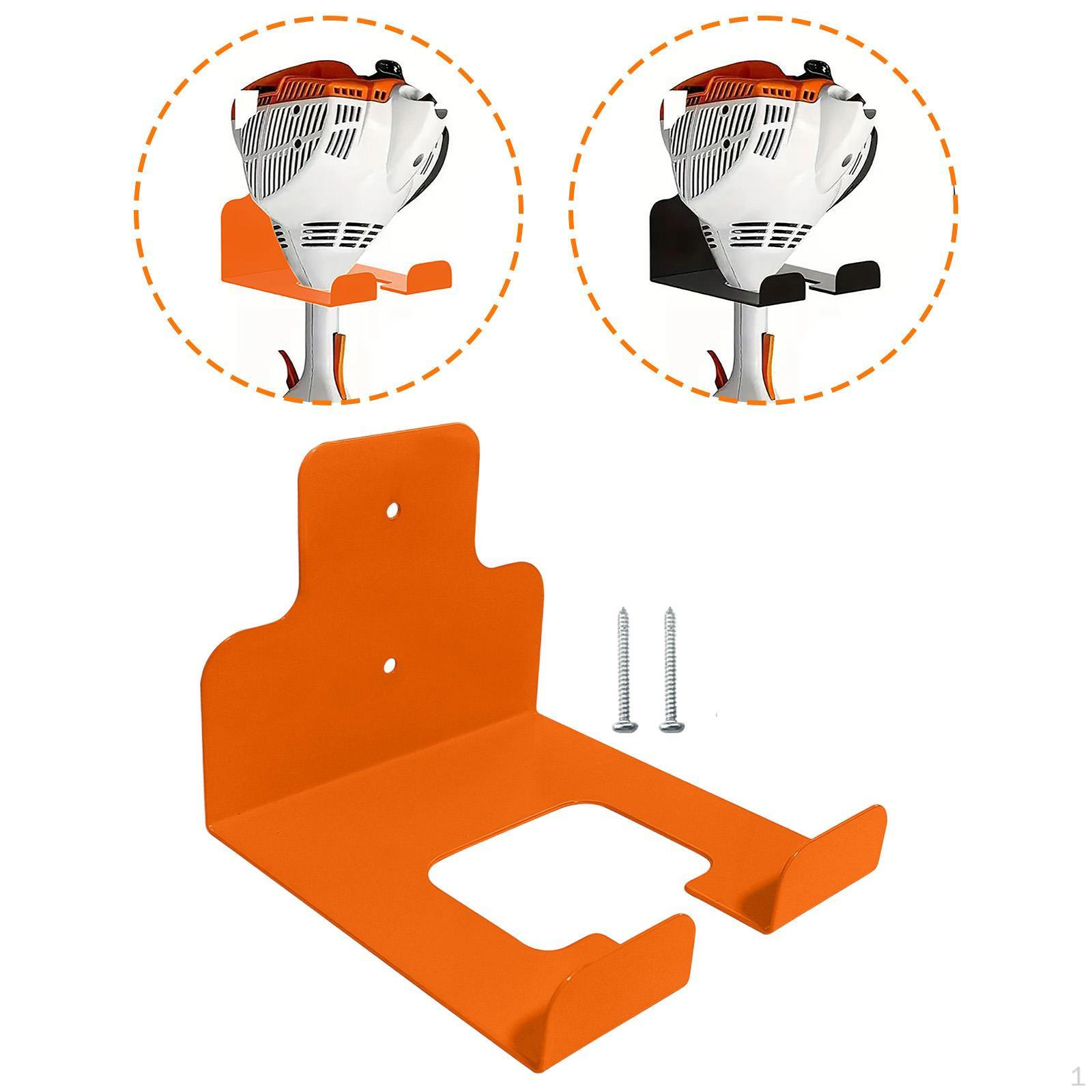 

Держатель для триммера для травы Органайзер Крюк для хранения в гараже для оранжевый
