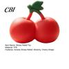 Simulation Cherry Toy Realistic Stress Relief Toy, Giant Squeeze Fidget Anxiety Soft Stretchy Fruit Sensory for