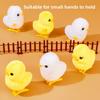 Childrens Plush Mechanical Toy Small Chicken Moving Function Toddler Fun Gift