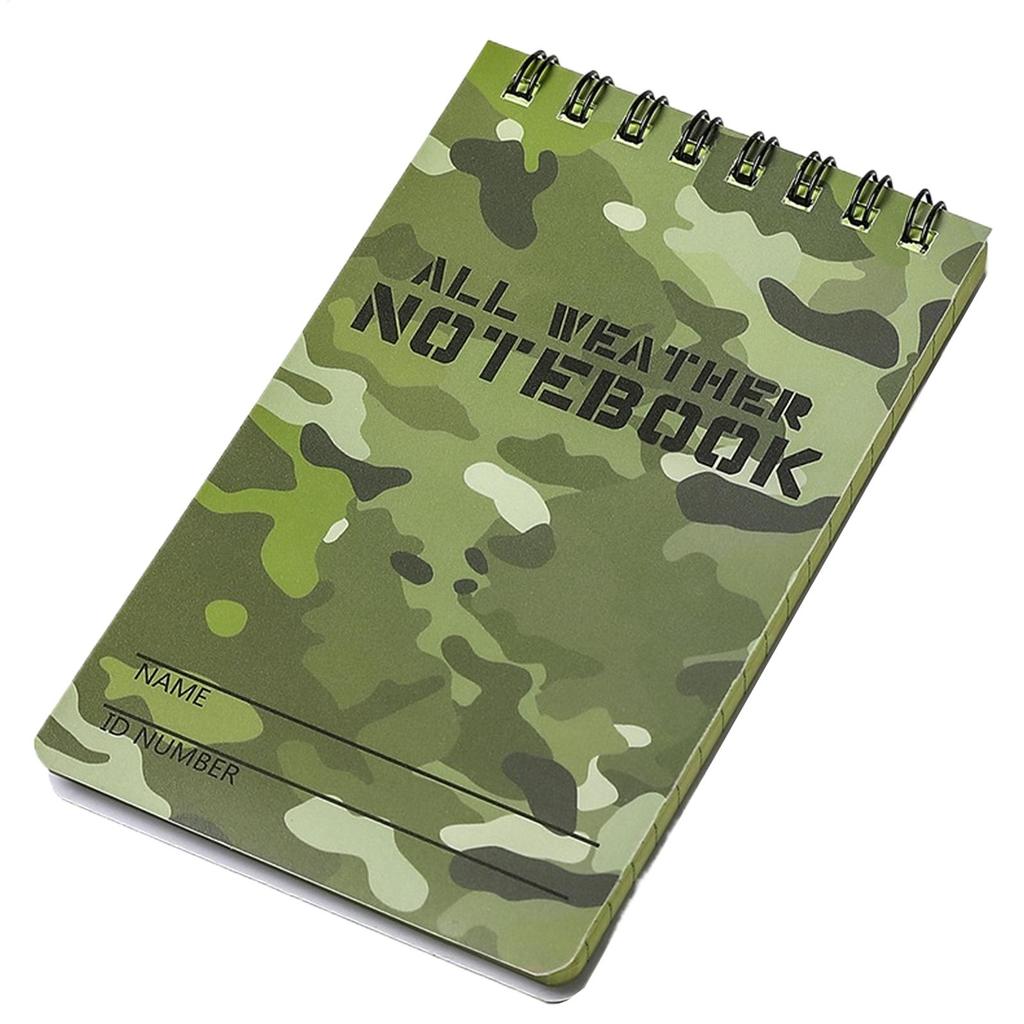 Waterproof Notebook Portable All Weather Pocket Notepads Mini Spiral Memo Pad Note Pads For Outdoor Home Office School Gift