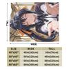 High School DxD  Flannel Blankets Winter Super Soft Throw Blanket for Children Living Room Street Trend Bedspread Sofa Bed Cover