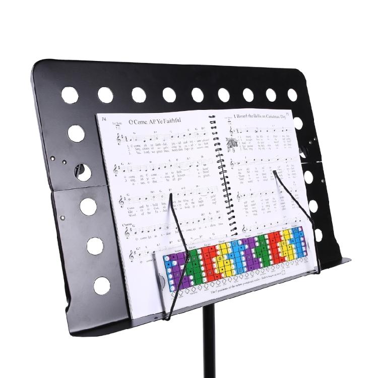 Guitar Scales Sliding Ruler Fingerboard Scale Chart for Acoustic Folk Guitar