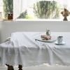 Cotton embroidery 6-person tablecloth 130x210