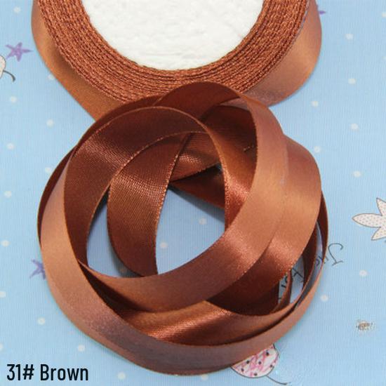 2cm Satin Polyester Ribbon for Gift, Souvenir Packaging, Wedding Cake Decoration, and Binding.