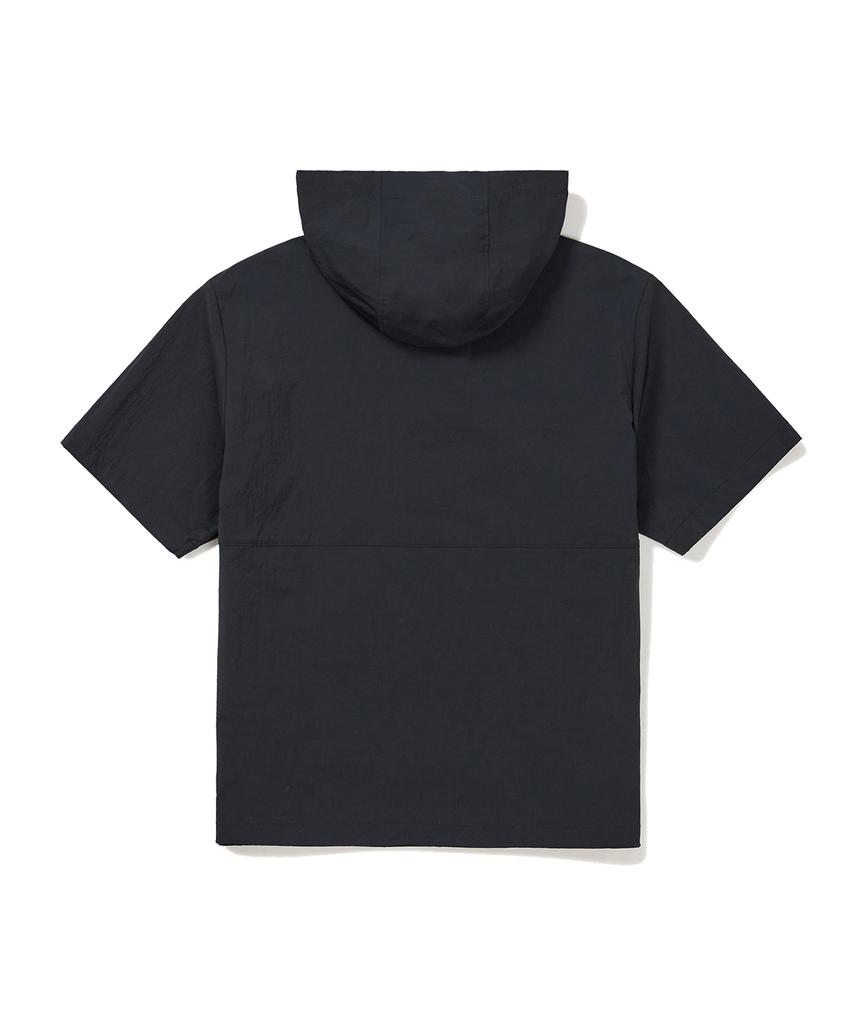 Snowpeak Apparel Root Hooded Short Sleeve Anorak Navy (S24Muran65)