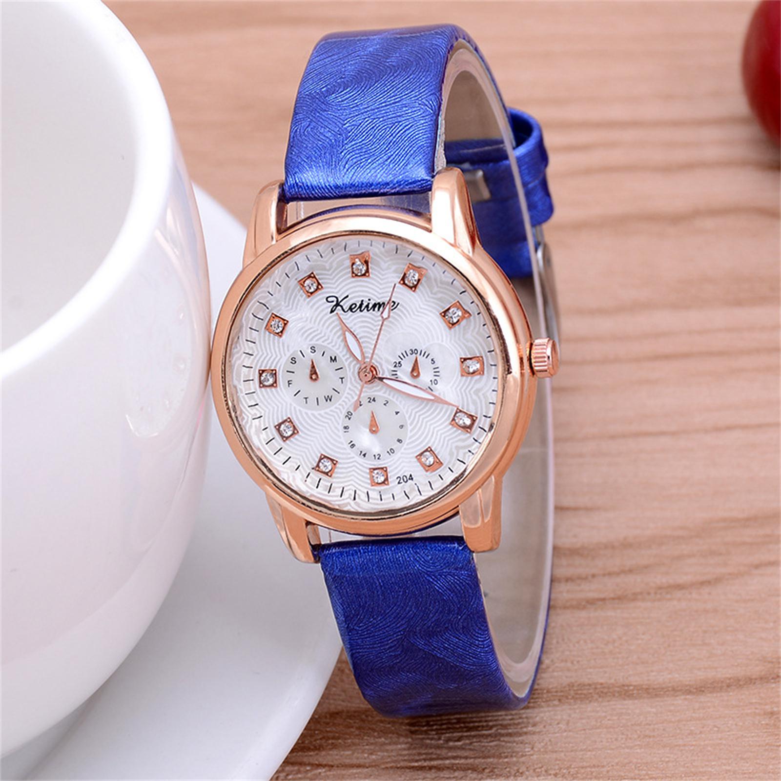 

Women Fashion Leather Watch One Size