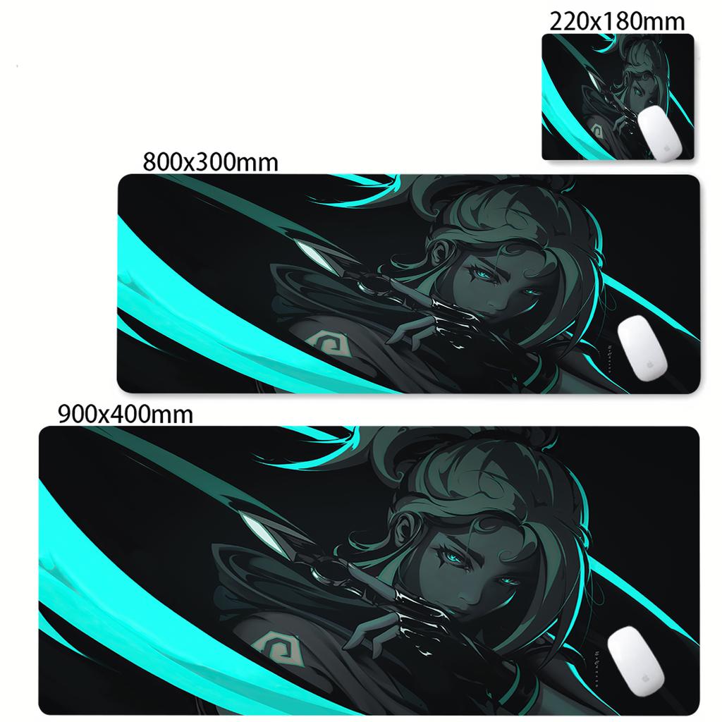 Gaming Vvalorant Mouse Pads Computer Pad Gamer Girl Desk Xxl PC Cabinet Carpet Kawaii Gamers Accessories Keyboard Hot Mausepad