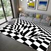 3D Optical Illusion Vortex Carpet - Bedroom & Living Room Floor Mat