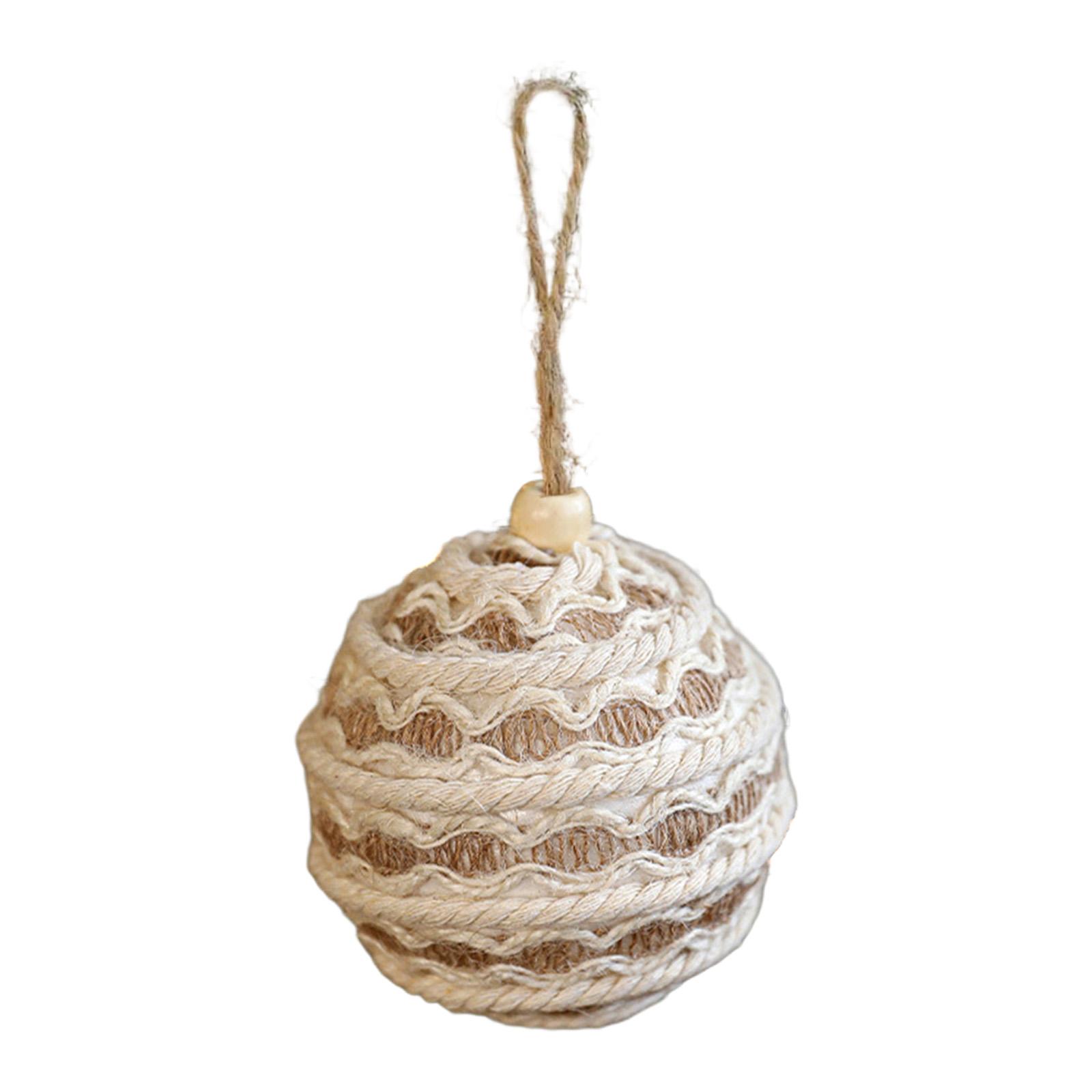 

Christmas Ball Ornament Xmas Ornament Decor Bohemian Tree Gift Boho Xmas Ball for Wall Engagement Wedding Outdoor Living Room