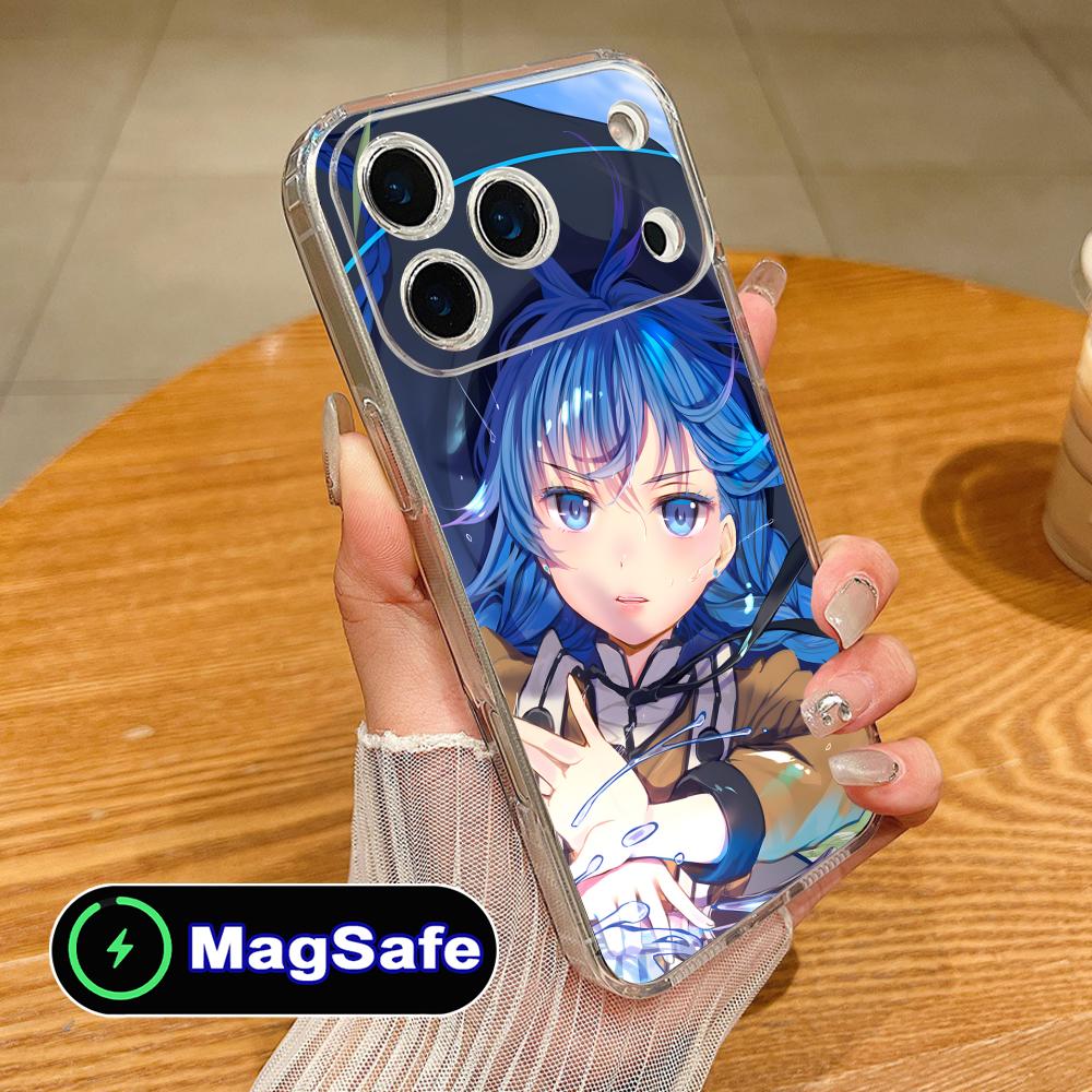 

Mushoku Tensei Roxy Mobile Phone Case for iPhone 17 16 15 14 13 12 11 Air Pro Max Plus Mini Magsafe Clear Colorful Cover Cover iPhone17