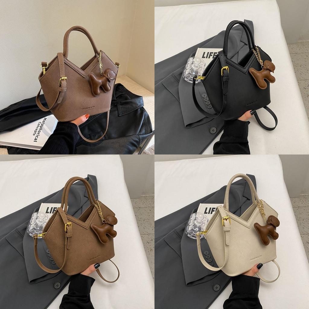 Tote Shoulder Single Bag Commuter Underarm Bag Large Capacity Women Material Pu