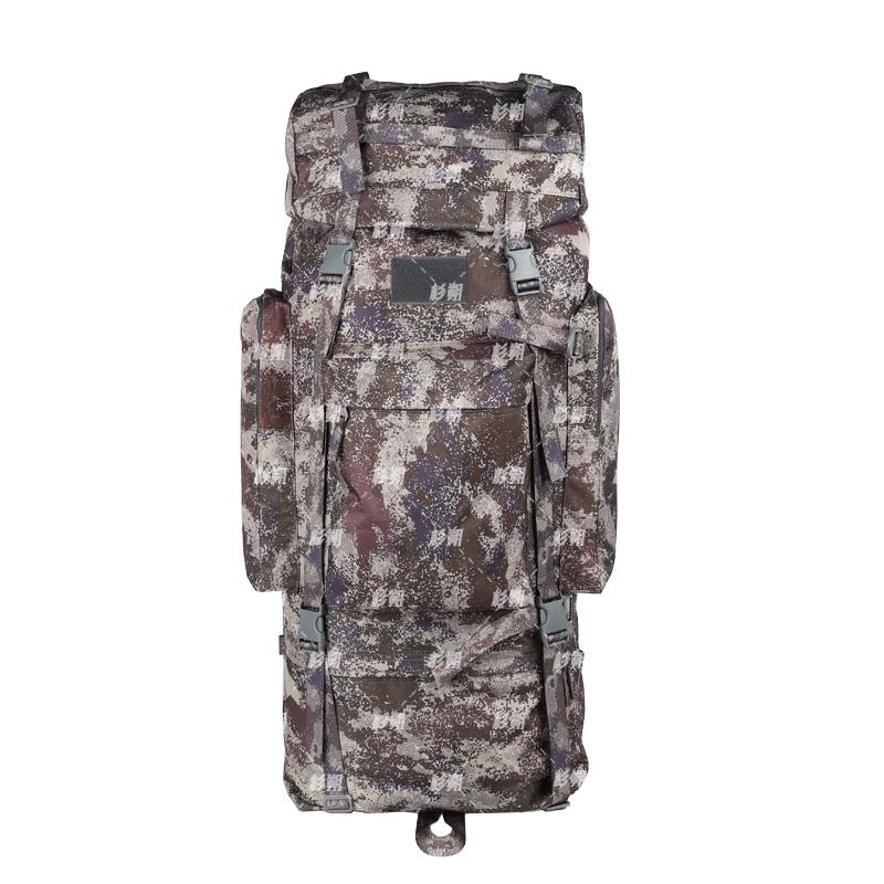 Shanshuo 110L Camouflage Outdoor Backpack with Steel Frame