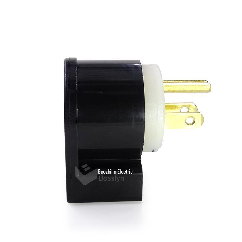 360° Rotatable NEMA 5-15P Angled US Standard Power Plug